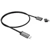 LMP Câble de charge magnétique USB-C vers USB-C 1,8 m gris sidéral