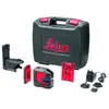Leica Geosystems - Leica Lino L2P5 Niveau à bulle laser à points et lignes rouges 25 m