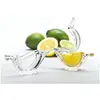 BASTIDE Presse citron transparent - set de 2 pièces table