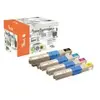 Peach Multipack, Compatible avec OKI 44469803, 44469704, 44469705, 44469706
