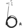 DICOTA Câble de verrouillage pour laptop - Gris - 2 m