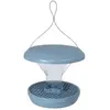 Swissinno - Mangeoire anti-nuisibles smart birds pour oiseaux bleue