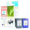 Peach Combi-Pack H56/H57 - Pack de 2 - noir, couleur (cyan, magenta, j...