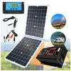 WELAN Kit Panneau Solaire avec Contrôleur et Onduleur,Système d'alimen...