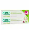 Gum ActiVital Dentifrice Gel Lot de 2 x 75ml