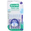 GUM Trav-Ler 6 Brossettes Interdentaires Réutilisables - Taille : 1,2 mm