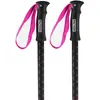 Faction - Bâtons de ski - Faction Poles Pink  en Aluminium - Taille 135 cm - Rose