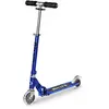 Trottinette Enfant Micro Sprite LED Bleu Pétrole - 2 Roues Lumineuses Pliable