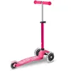 Trottinette 3 roues Mini Micro Deluxe Rose LED