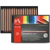 Boîte carton de 20 crayons de couleurs LUMINANCE 6901® - Caran d'Ache