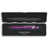 Stylo à bille avec étui métal Caran d'Ache 849 Colormat-X Violet