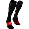 Paire de chaussettes de recuperation compressport full socks recovery noir