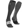 Compressport Full Socks Recovery Compressiesokken Grey Melange