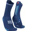 Chaussettes Compressport Pro Racing v4.0 Run High bleu marine - T4