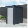 Soana Garden Shed Abri de jardin box en polypropylène 130x190x196cm d'extérieur Nemi