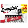 Blister de 15 piles + 5 piles offertes LR03 Energizer Max