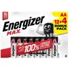 Energizer ENR Max Alk AA BP16 12+4 BR Piles