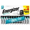 Energizer Piles alcalines MAX PLUS AA. LR06 - blister de 8+4