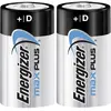 Energizer - Blister de 2 Piles - ENR Max Plus - D - Piles Alcalines TU
