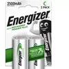 Energizer Pile C Rechargeable, Recharge Power Plus, Lot de 2 piles