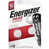 pile lithium - energizer cr2032 - 3 volts - blister de 2 piles