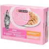 PURINA ONE Junior 8 x 85 g pour chaton - poulet, saumon
