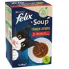 Felix Soup Filets 6 x 48 g pour chat - sélection de la campagne