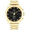 Montre Homme Tommy Hilfiger Jax - 1710658 Bracelet Acier Doré