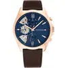 Montre Homme Tommy Hilfiger Baker - 1710645 Bracelet Cuir Marron