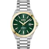 Montre Homme Boss Strike - 1514173 Bracelet Acier Argent