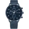 Tommy Hilfiger Montre Tommy Hilfiger Leonard Acier Milanais Bleu