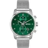 Boss Montre Homme  Hugo Boss SKYMASTER 1513938 - Bracelet acier argenté