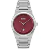 Montre Homme  Boss Montres STEER 1513993 - Bracelet Acier Acier