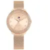 Montre Femme Tommy Hilfiger Demi - 1782700 Bracelet Acier Doré rose