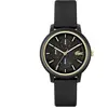 Montre Lacoste .12.12 Multi - 2001327 Femme Bracelet Silicone Noir