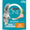 PURINA ONE Urinary Care Croquettes au Poulet/Blé pour Chat Adulte 450 g