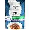 Lot Gourmet Perle 26 x 85 g pour chat - Les aiguillettes de veau, légumes