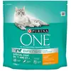 Purina One Croquettes chat de 11 ans et+ - Poulet et Céréales complètes - 1.5kg