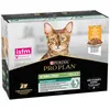 PURINA PRO PLAN Nutrisavour Sterilised pour chat - poulet 10 x 85 g
