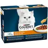 12x85g Gourmet Perle Régal de sauces - Pâtée pour chat