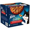 24x85g Felix Sensations Extra sélection de la campagne - Pâtée pour ch...