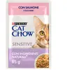 PURINA Cat Chow 26 x 85 g pour chat - Sensitive saumon, courgettes
