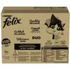 Jumbopack Felix Tendres Effilés 120 x 85 g pour chat - Délicieux duo