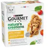 Gourmet Nature's Creations 8 x 85 g pour chat - poulet, dinde