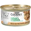 12 x 85 g Nature's Creation Grilled Gourmet dinde, épinards & panais p...
