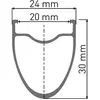 Dt Swiss Roue Arrière De Route T 1800 Classic Tubeless