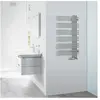 Zehnder Yucca Asym Sèche-serviettes, fonctionnement mixte ou à eau cha...