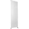 Radiateur chauffage central vertical plat FASSANE PREM'S 930W blanc - ...