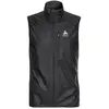 Odlo Veste sans manches de running Zeroweight pour homme, L, noir
