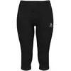 Odlo Essential 3/4 Collant De Course Femmes - Noir, Taille S